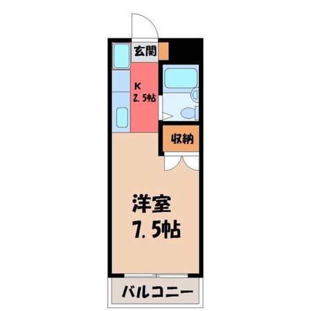 陽東３丁目駅 徒歩14分 2階の物件間取画像